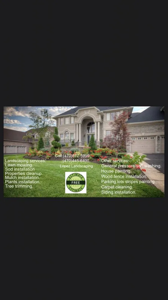Trusted garden landscaping for residential properties in Peachtree Corners, GA by Lopez Landscaping