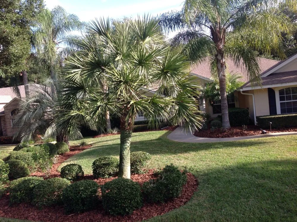 Custom landscape installation for residential properties across New Smyrna Beach, FL - Lopez Landscaping Total Outdoors, LLC
