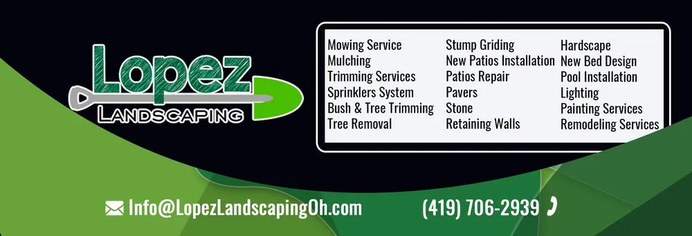 Top-rated yard maintenance experts serving Willard, OH - Lopez Landscaping