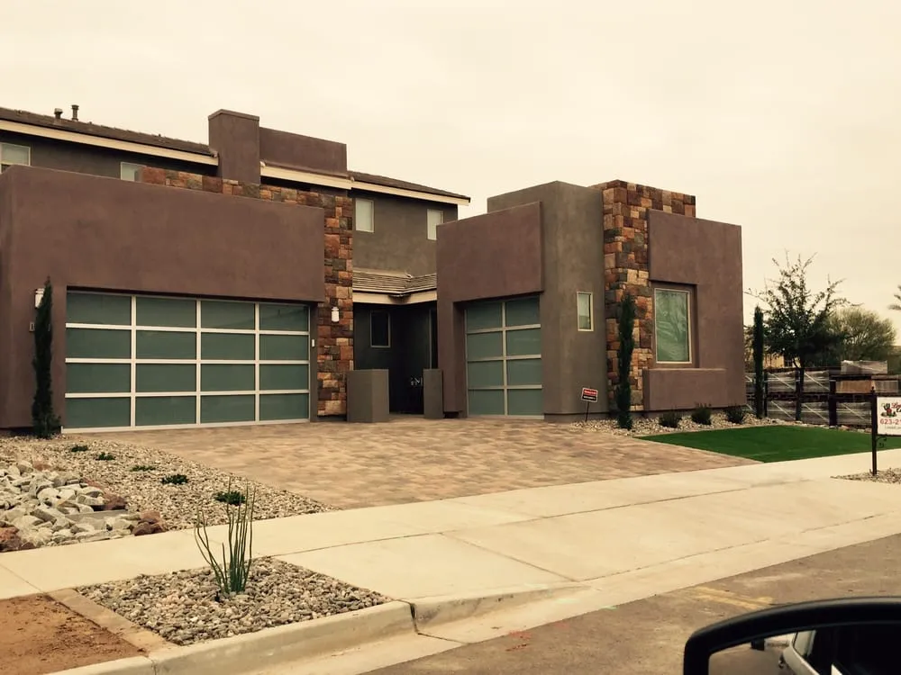 Top-rated lawn mowing service for residential properties in Wittmann, AZ by Lopez Landscaping