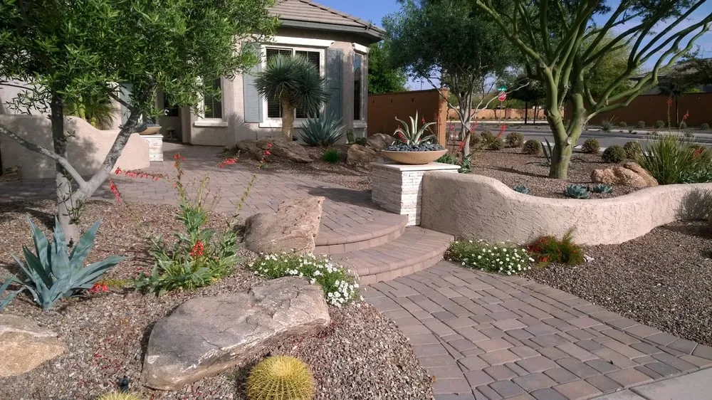 Affordable garden landscaping in Wittmann, AZ - Lopez Landscaping