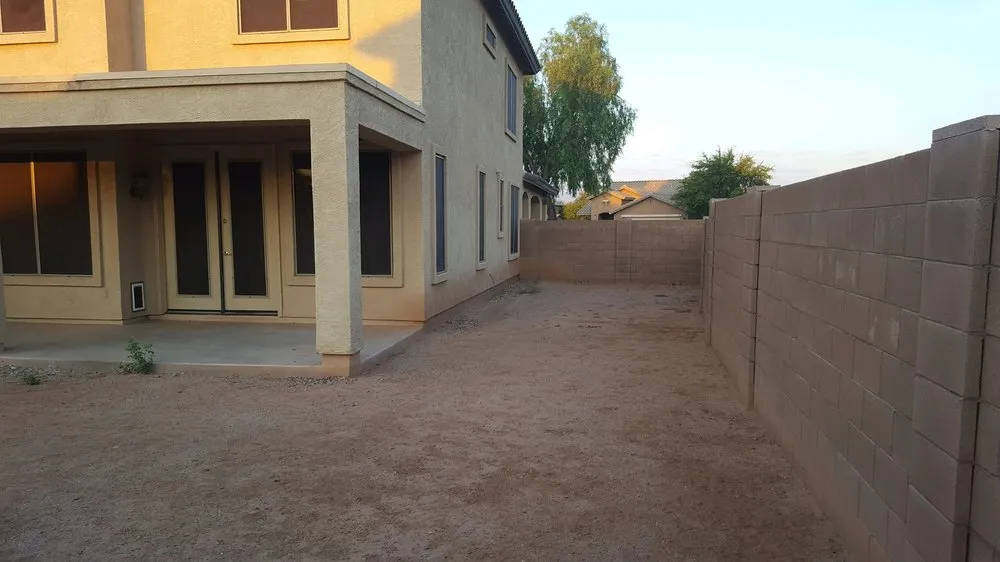 Affordable garden landscaping for homes in Wittmann, AZ by Lopez Landscaping