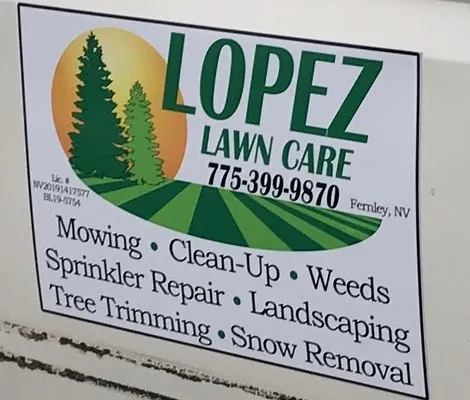 Lopez Lawn Care Logo