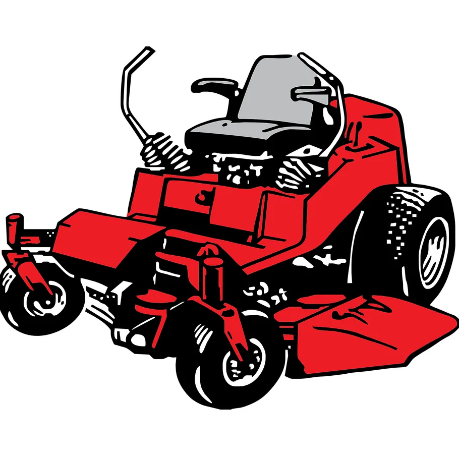 Custom lawn mowing service with custom design across Calhoun, GA - Lopez Lawn Care Services