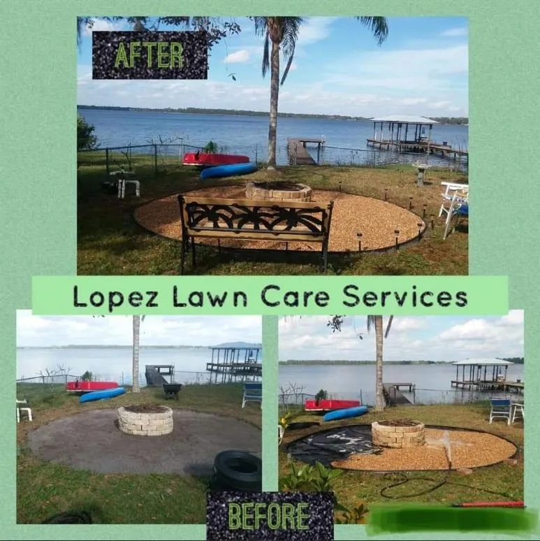 Reliable garden landscaping in Lake Placid, FL by Lopez Lawn Care Services