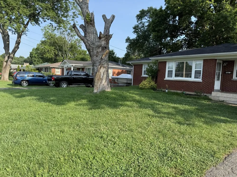 Professional yard maintenance in Louisville, KY by Lopez Lawncare