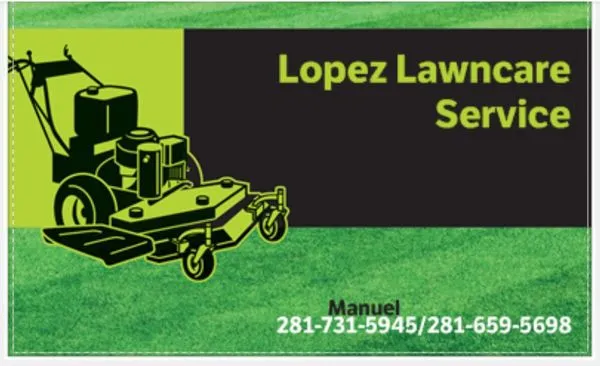 Lopez Lawncare Service Logo