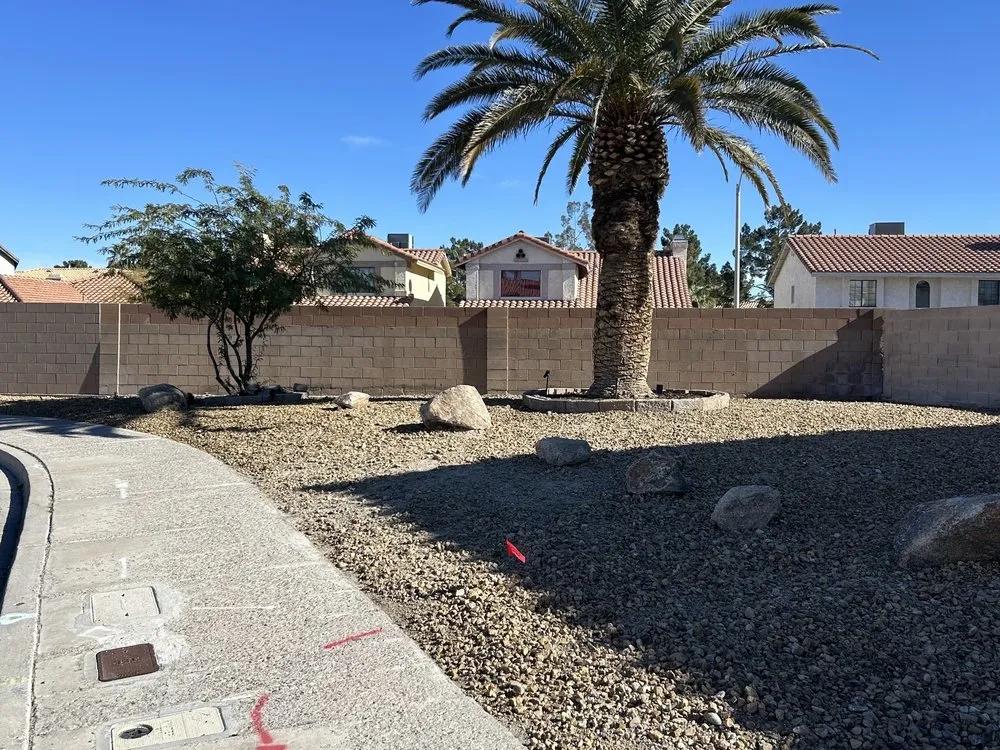 Affordable landscape installation in Las Vegas, NV by Lopez Maintenance