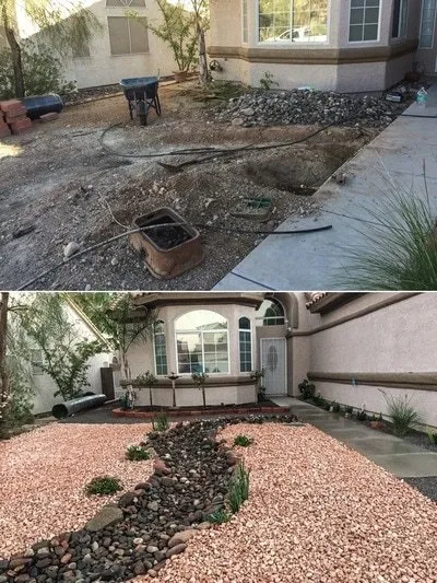 Custom yard maintenance for outdoor upgrades across Las Vegas, NV - Lopez Maintenance