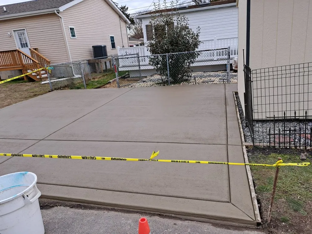 Custom landscape installation in Villas, NJ by Lopez Paver Lawn Care