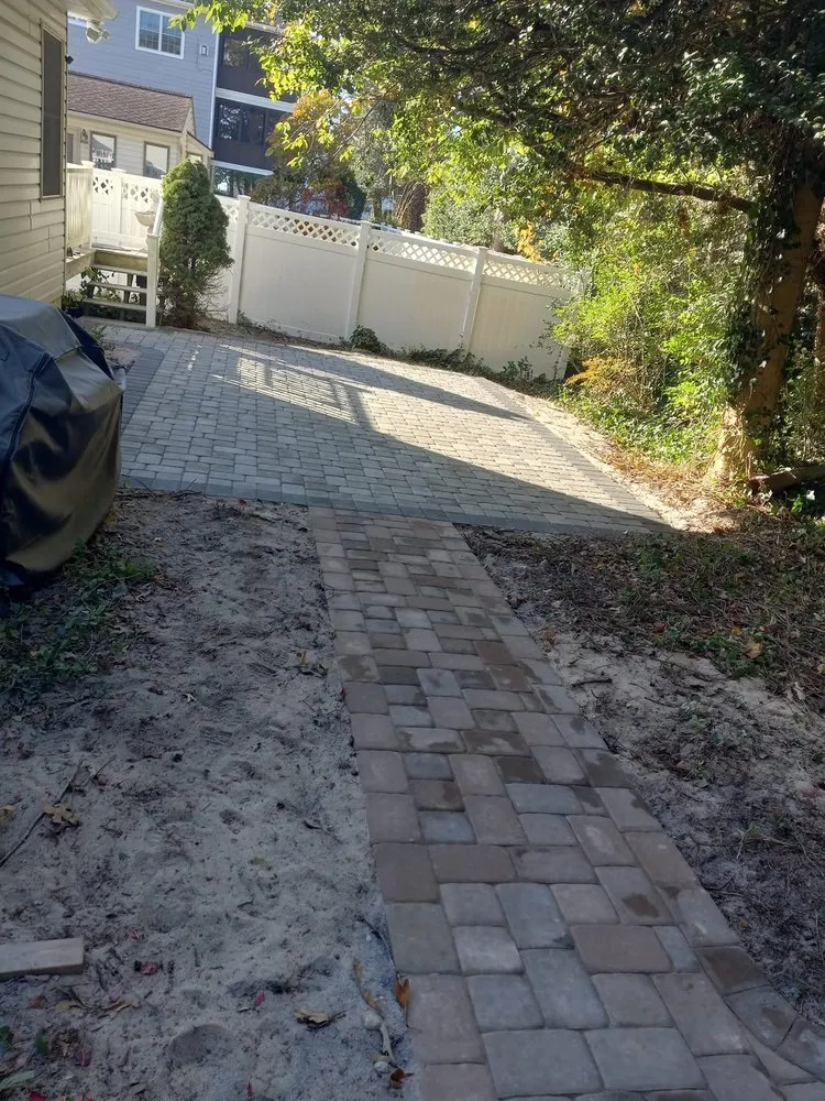 Professional garden landscaping for residential properties across Villas, NJ - Lopez Paver Lawn Care