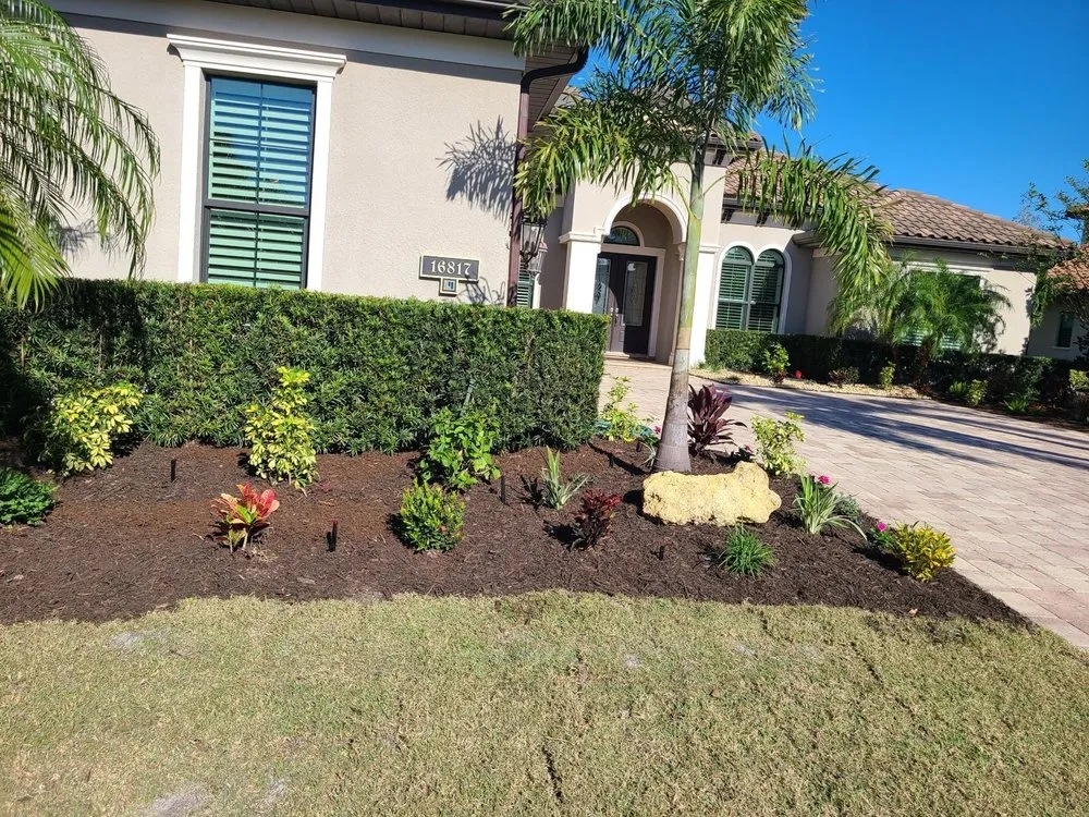 Professional lawn mowing service for year-round maintenance in Sarasota, FL by Lopez Tree Trimming & Landscape Services