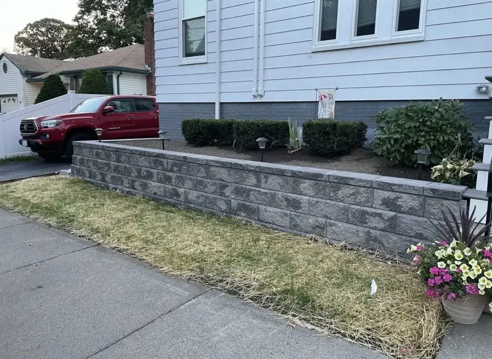 Top-rated residential landscaping near you in Lynn, MA by Lopez Vicente Masonry & Construction