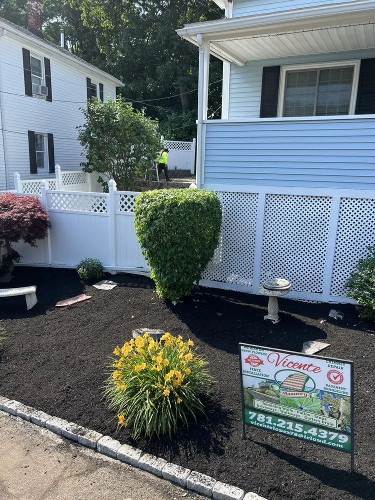 Affordable landscaping services for beautiful yards across Lynn, MA - Lopez Vicente Masonry & Construction