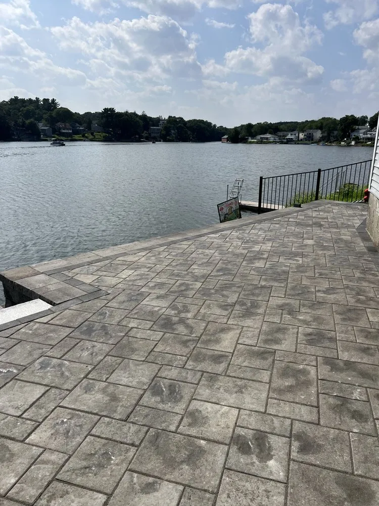 Local residential landscaping in Lynn, MA by Lopez Vicente Masonry & Construction