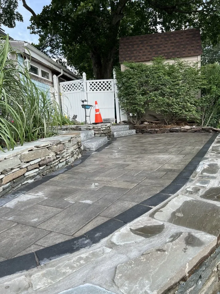 Expert lawn care service in Lynn, MA by Lopez Vicente Masonry & Construction