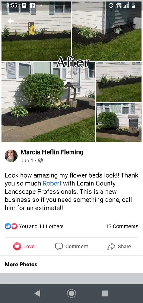 Expert landscape installation in Sheffield Lake, OH by Lorain County Landscape Professionals