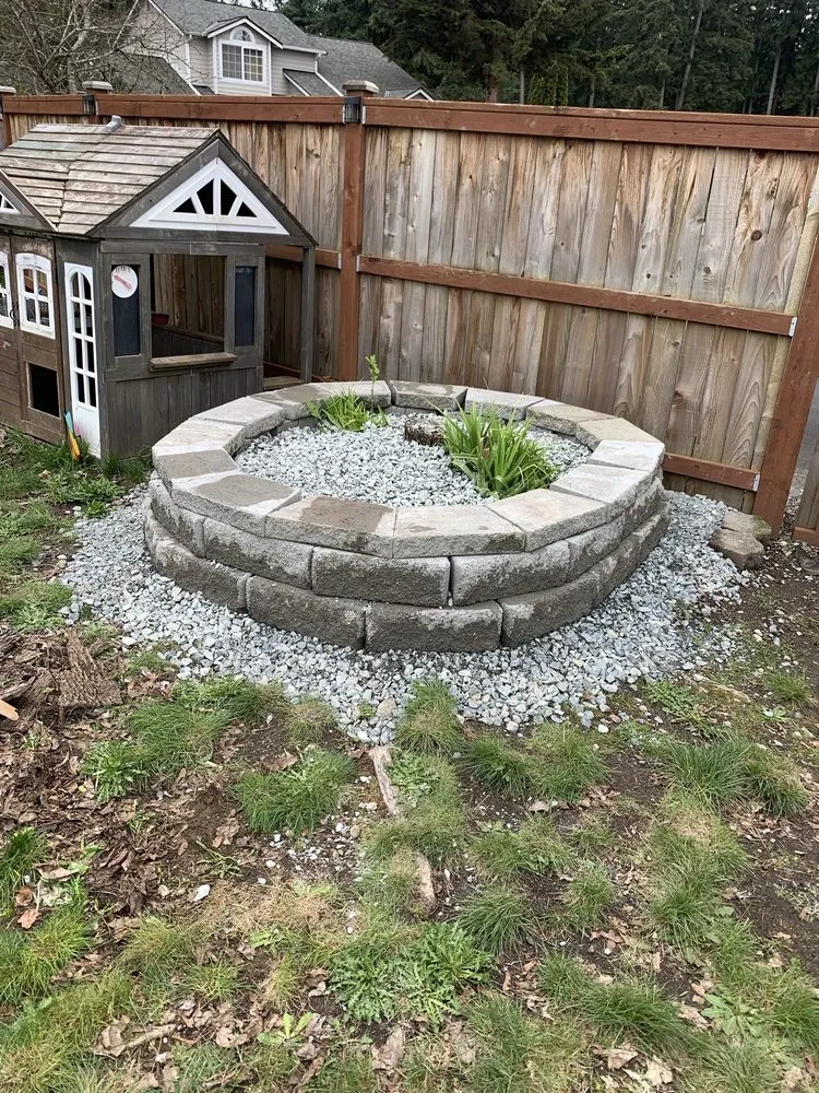 Professional landscape installation for residential properties in Graham, WA by Lorang's Landscapes
