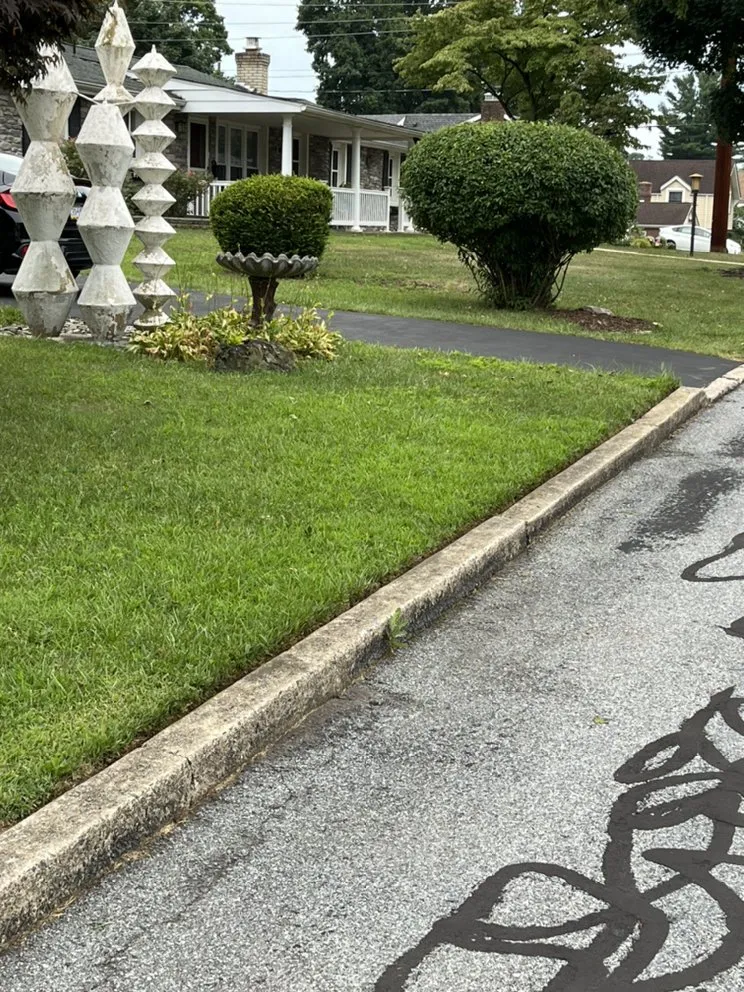 Custom outdoor landscaping in Allentown, PA by Lord of the Land