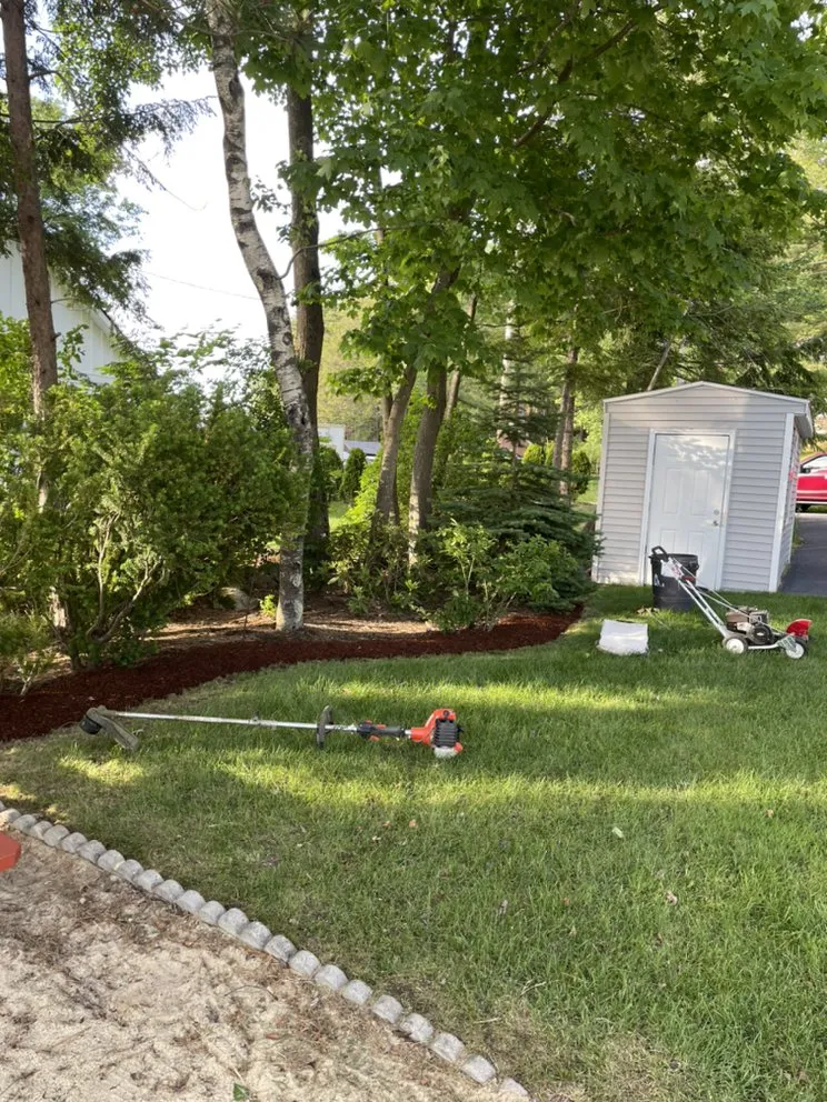 Local landscape installation in Winchendon, MA by Lord of the Lawns Landscaping