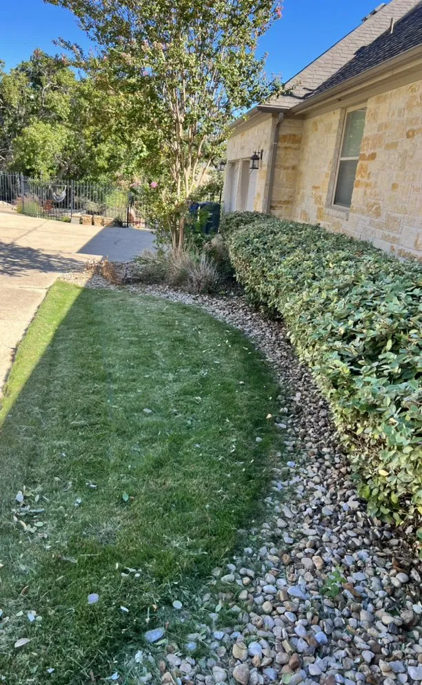 Local landscape installation in Leander, TX - Lords Lawn & Landscape