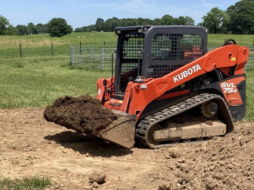 Affordable residential landscaping in Scottsville, KY by Loren’s Skid Steer Services