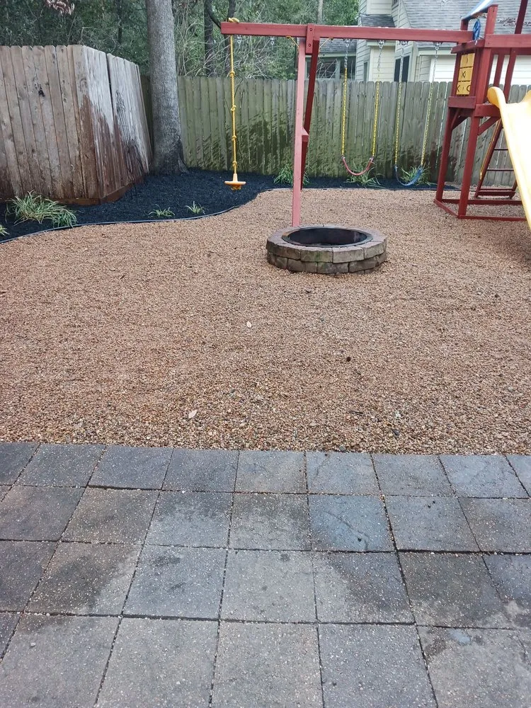 Affordable landscape installation in Dayton, TX by Lorenzo Lawn Care & Landscaping