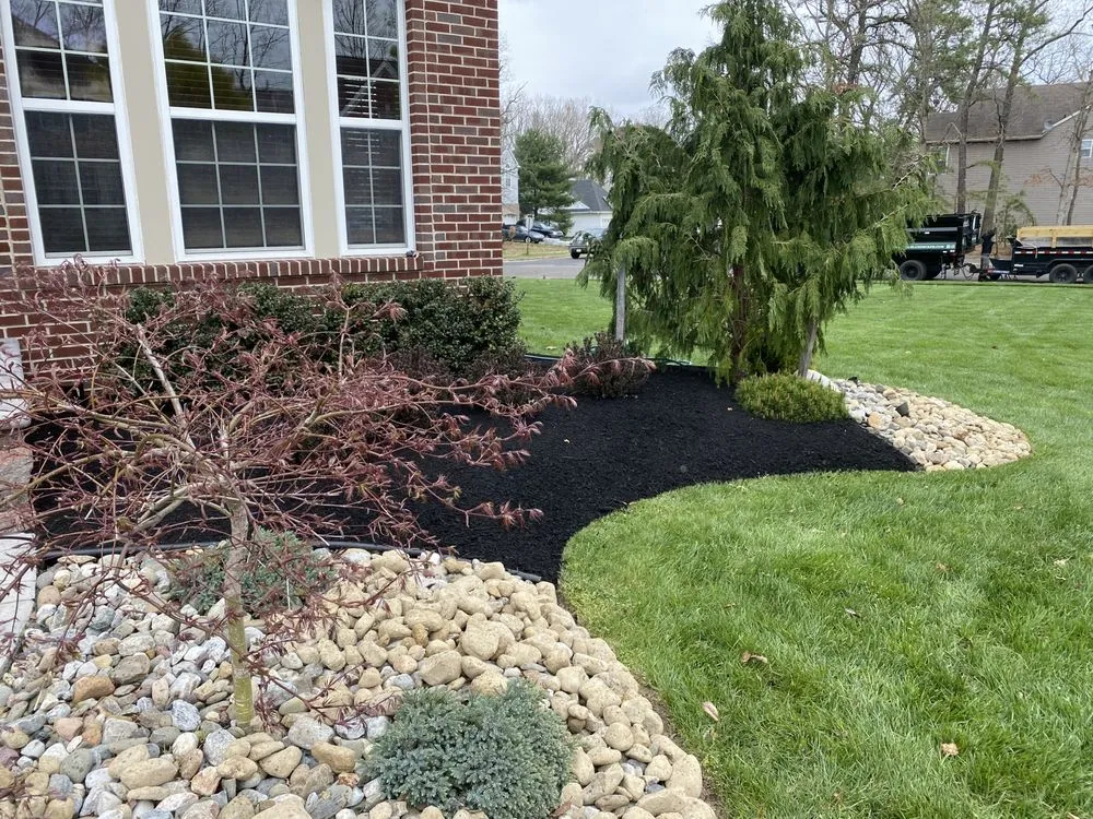 Professional outdoor landscaping for beautiful yards in Sicklerville, NJ by Lorenzo's Lawn & Landscape