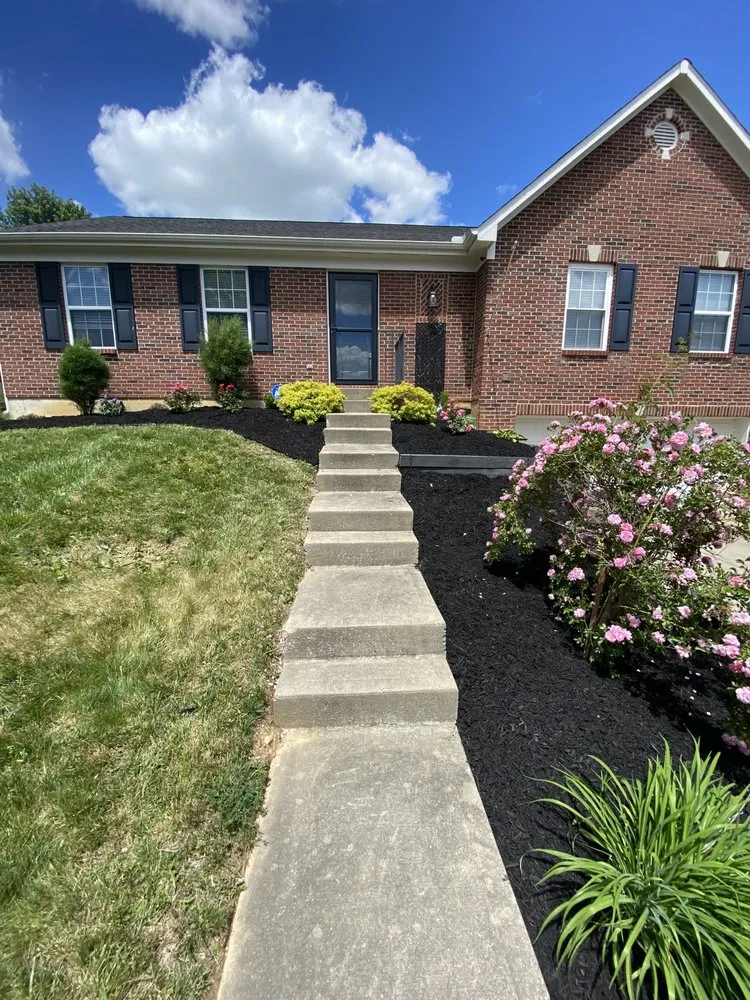 Local landscape installation for residential properties in Covington, KY by Lorenzo’s Lawn Care And Landscaping