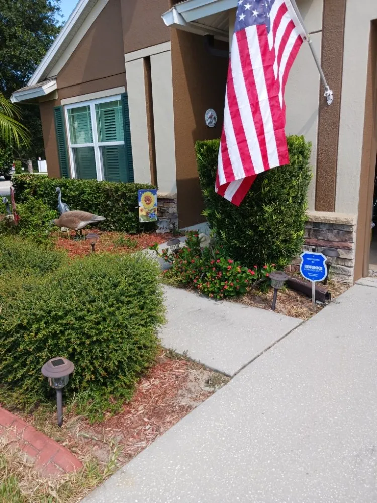 Custom garden landscaping with custom design across Hudson, FL - Lori's Landscape Weeding & Pruning Services