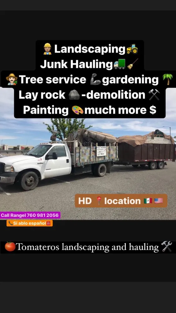 Professional landscaping services for homes across Victorville, CA - Los aguacateros Landscaping and hauling