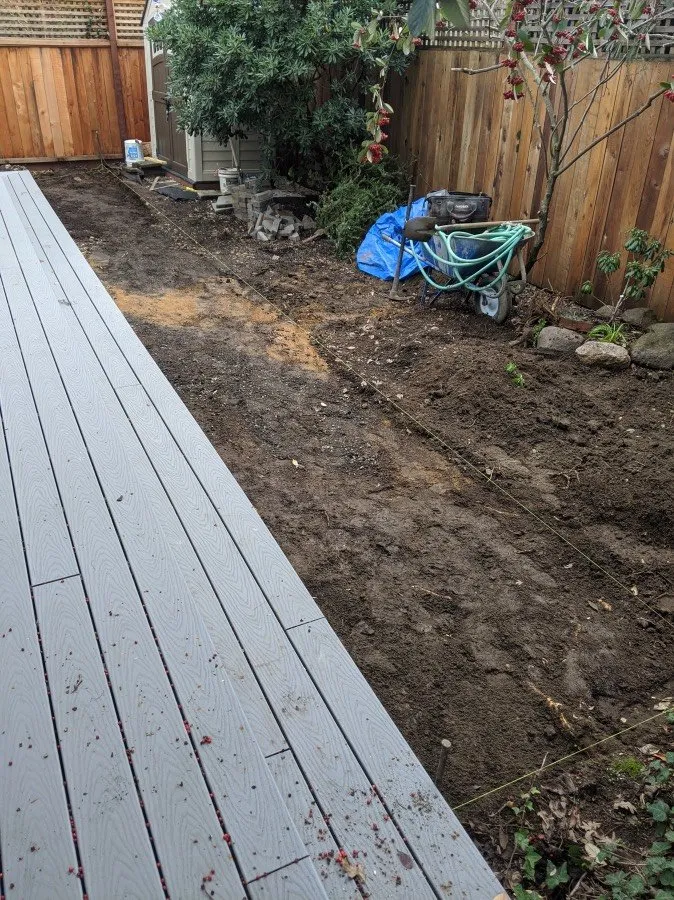 Custom garden landscaping with custom design in Napa, CA by Los Amigos Landscape