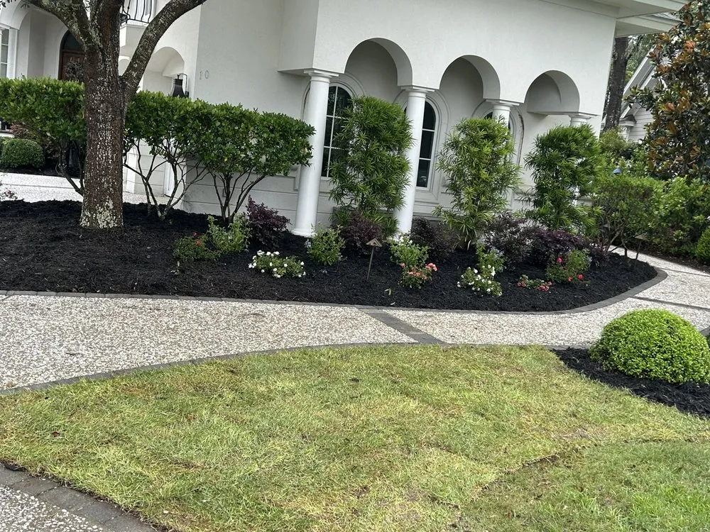 Custom landscape design for outdoor upgrades in Bluffton, SC by Los Brothers Landscape