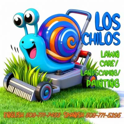 Los Chilos Lawn Care Logo