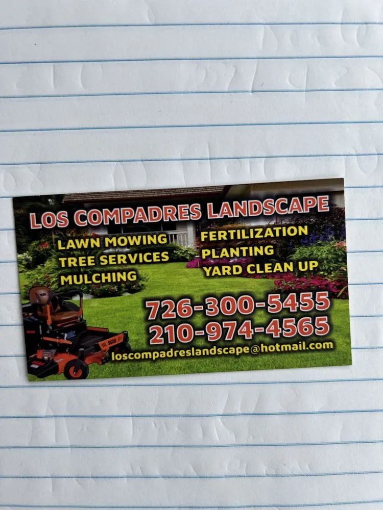Top-rated lawn mowing service for outdoor upgrades in San Antonio, TX by Los compadres landscape
