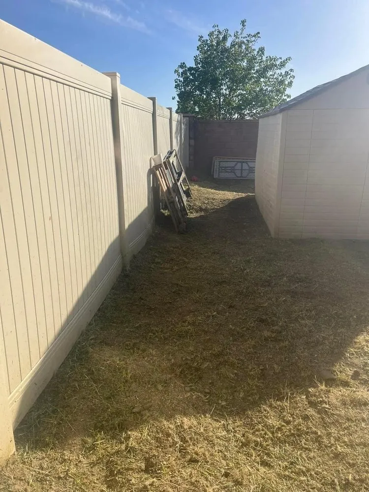 Custom yard cleanup service for residential properties in Hemet, CA by Los Dos Amigos Landscaping