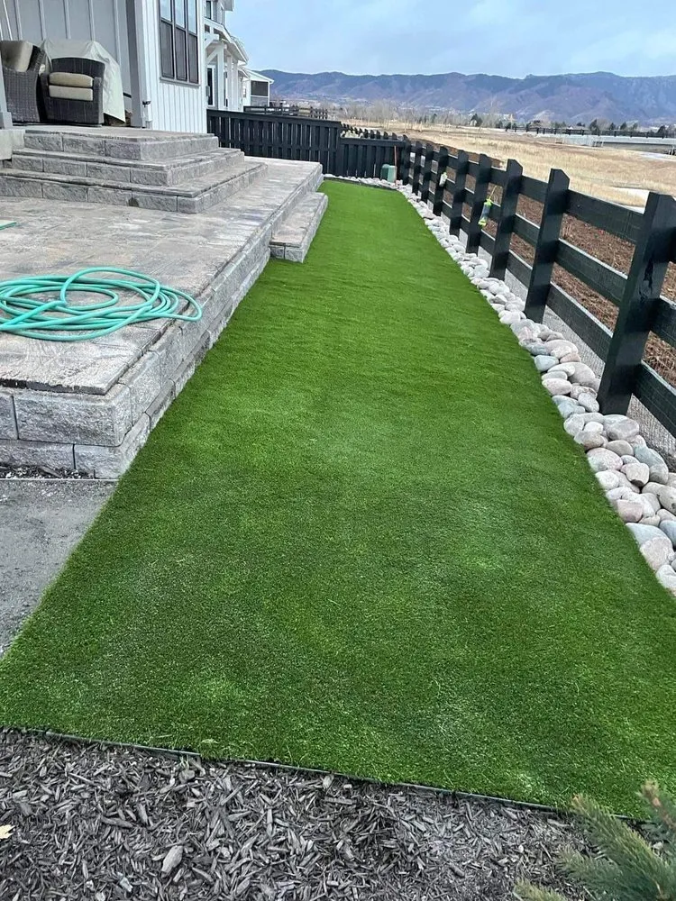 Custom lawn care service with custom design across Aurora, CO - Los Gallos Landscaping