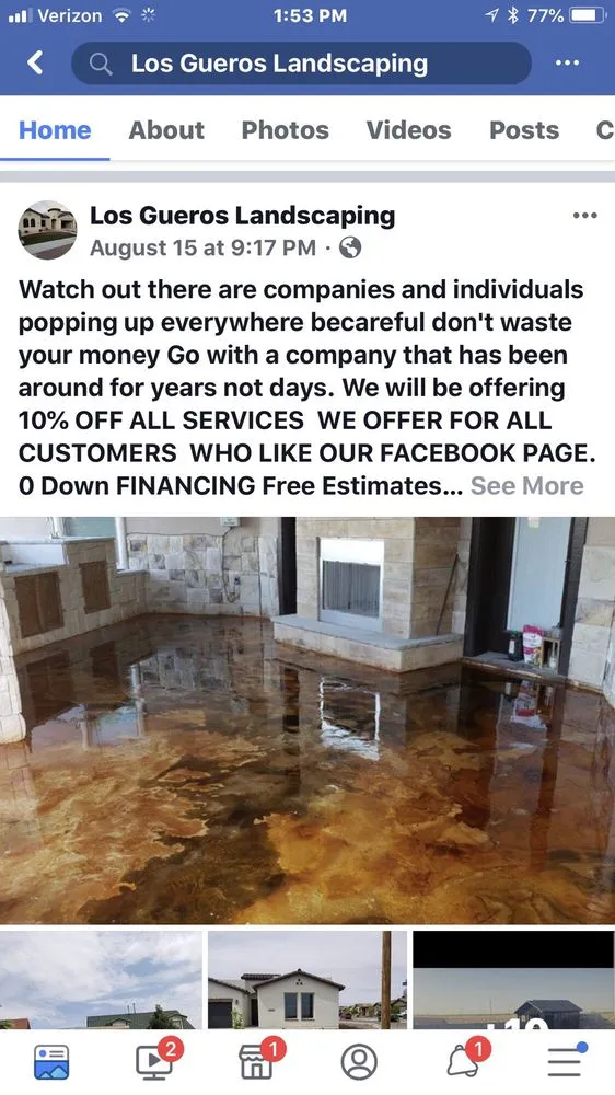 Top-rated lawn care service for outdoor upgrades across El Paso, TX - Los Gueros Landscaping and General Construction