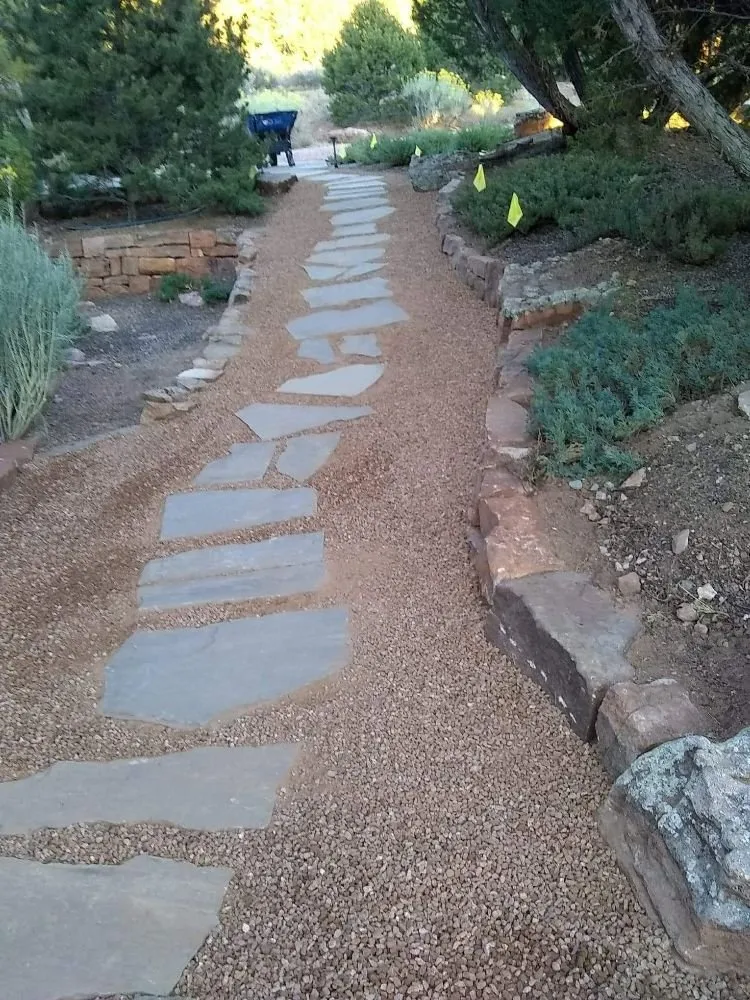 Reliable yard maintenance for homes in Santa Fe, NM by Los Primos Landscaping