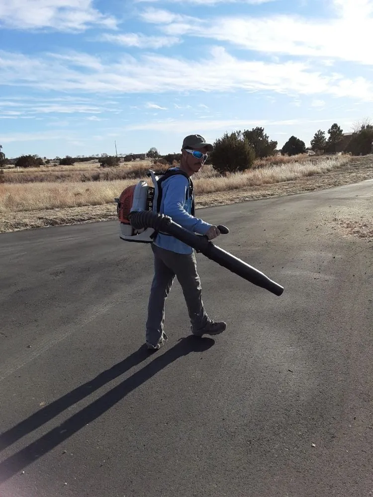 Local yard cleanup service for residential properties in Santa Fe, NM by Los Primos Landscaping