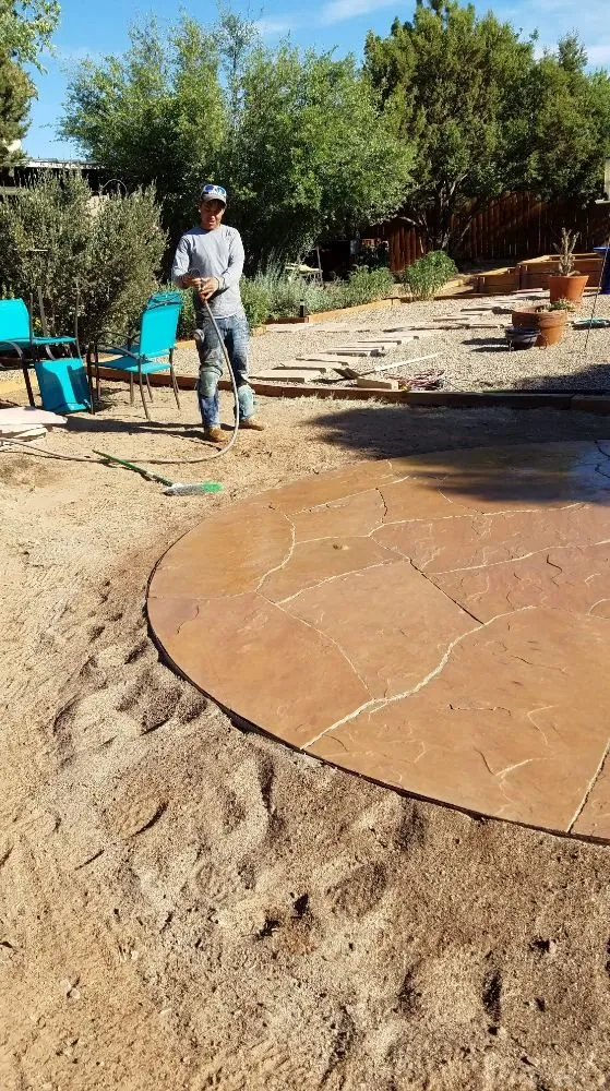 Reliable lawn mowing service for residential properties in Santa Fe, NM by Los Primos Landscaping