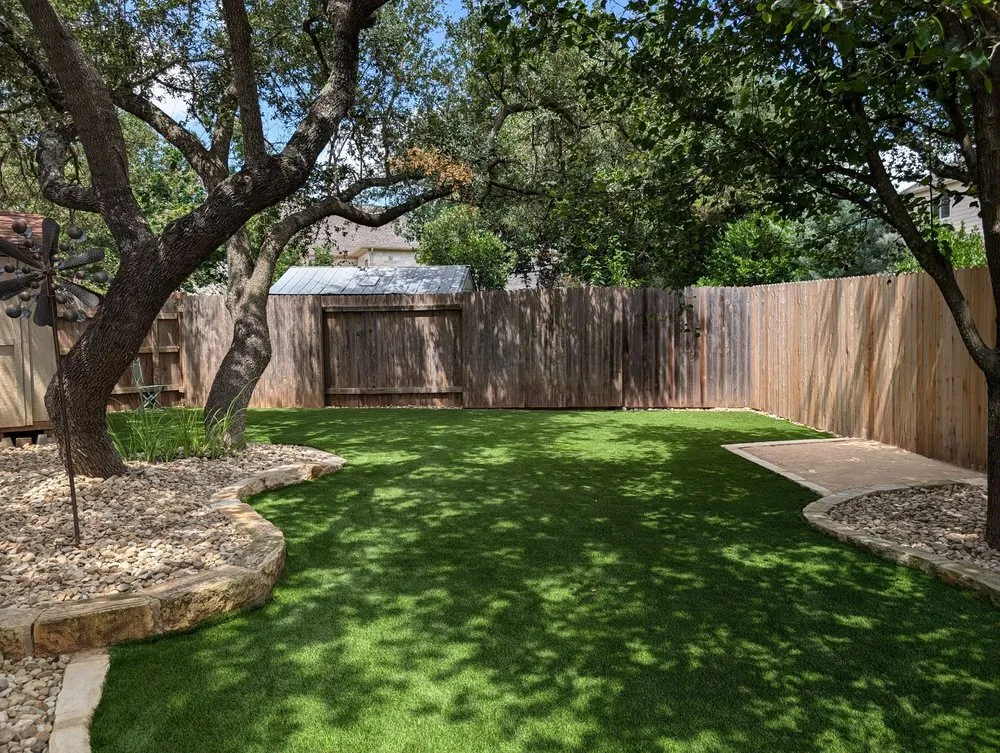 Professional landscaping services with custom design in Dripping Springs, TX by Los Rios Landscaping