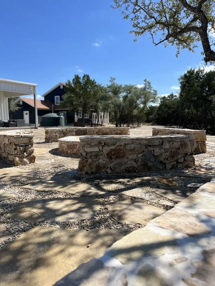 Custom yard cleanup service in Dripping Springs, TX by Los Rios Landscaping