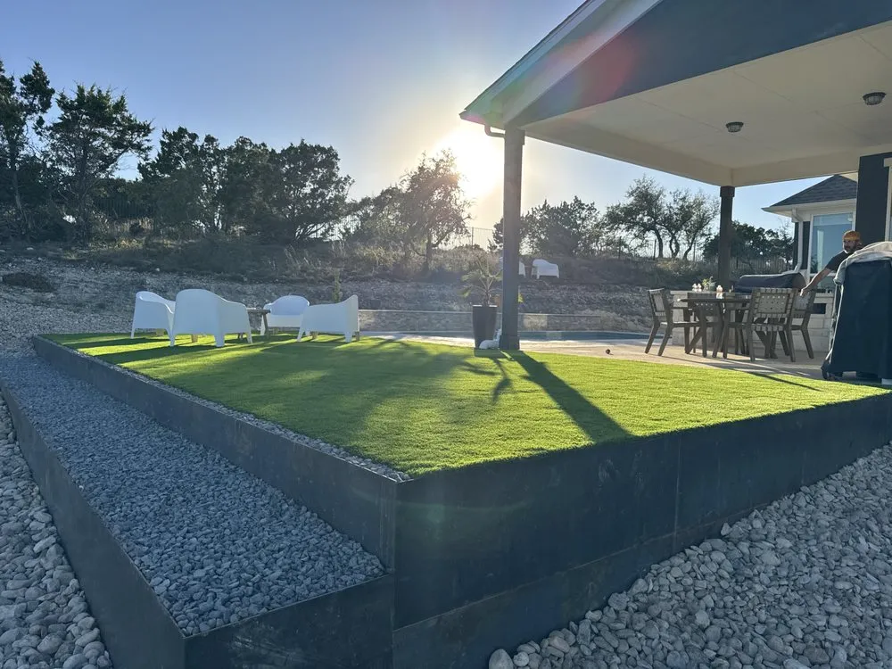 Expert yard maintenance with custom design across Dripping Springs, TX - Los Rios Landscaping