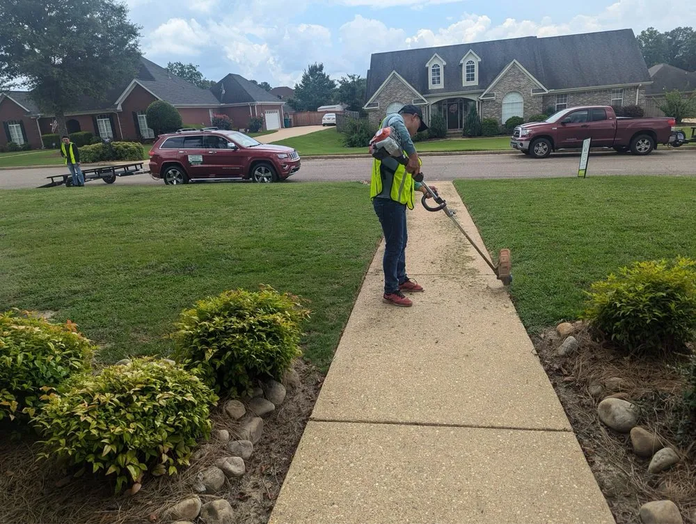 Custom garden landscaping for outdoor upgrades across Tupelo, MS - Los Tres Hermanos