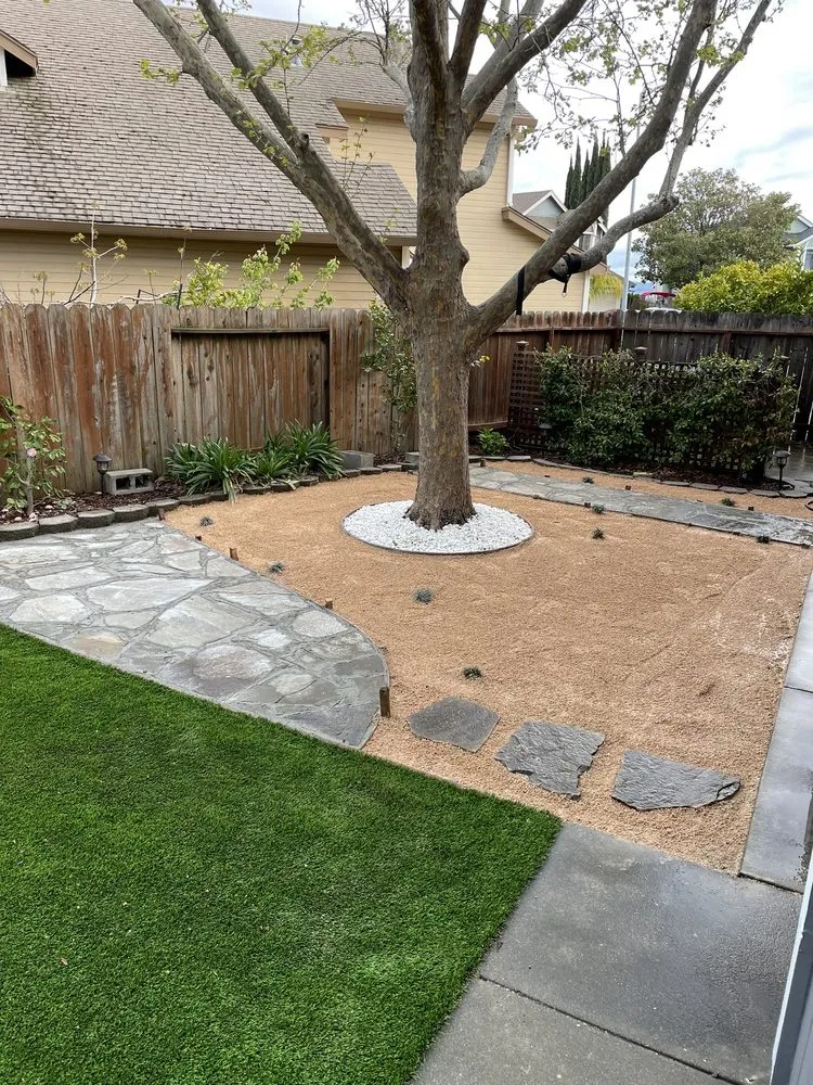 Affordable lawn care service for homes in Vacaville, CA by Los Tules Landscaping