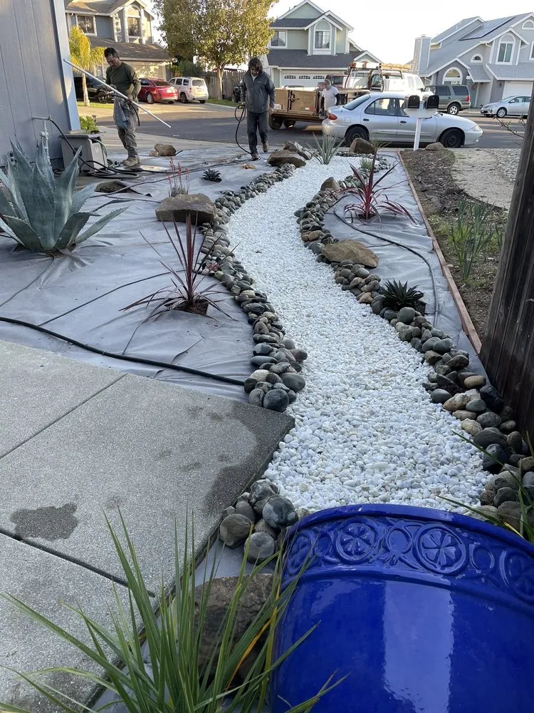 Expert garden landscaping near you across Vacaville, CA - Los Tules Landscaping