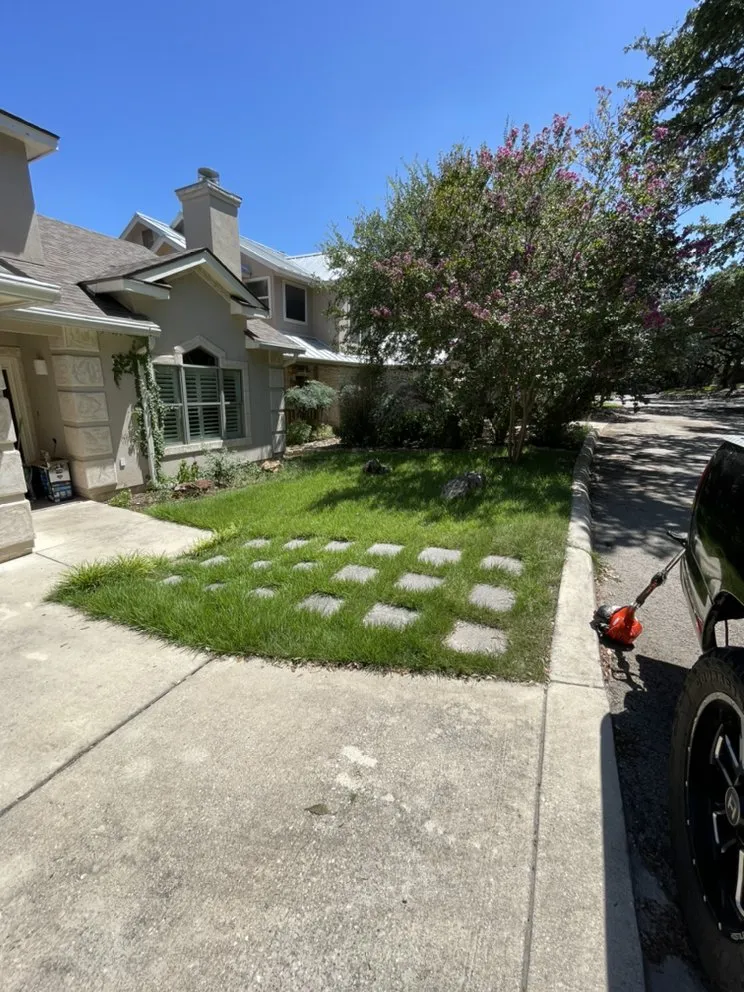 Expert landscaping services with custom design in San Antonio, TX by Losoya's Lawn and Garden