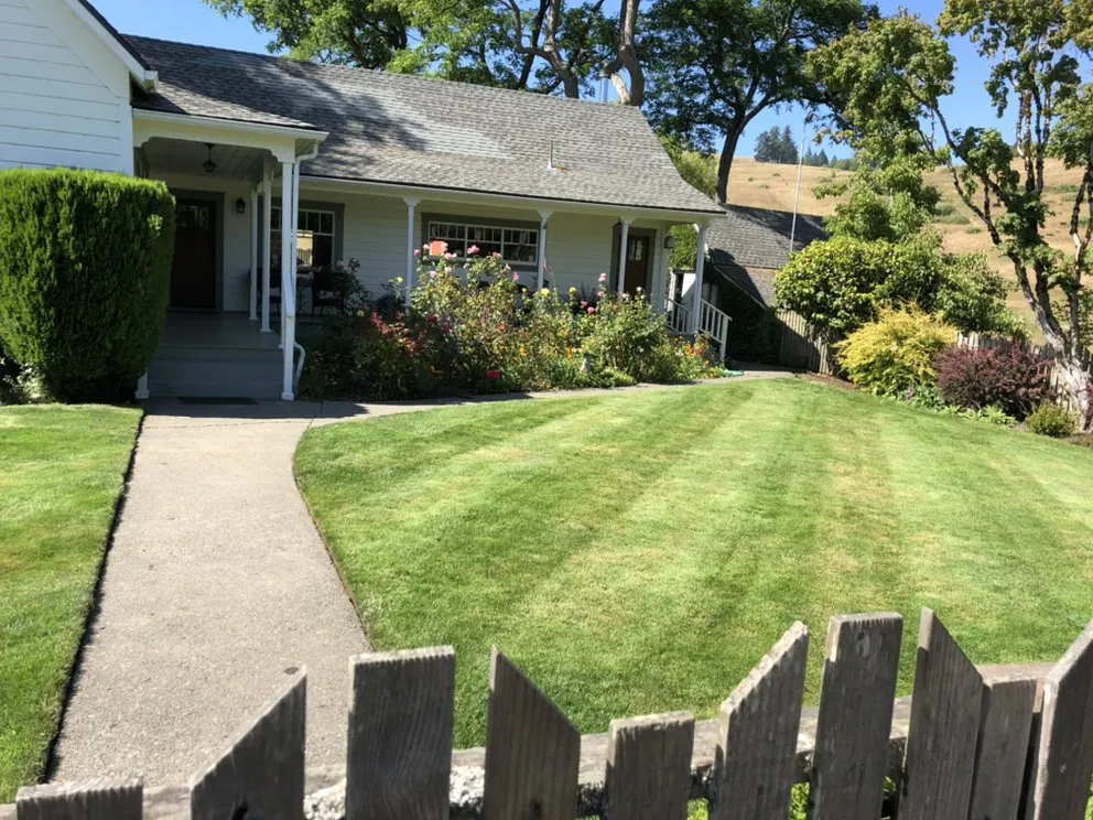 Affordable yard cleanup service for homes in McKinleyville, CA by Lost Coast lawns