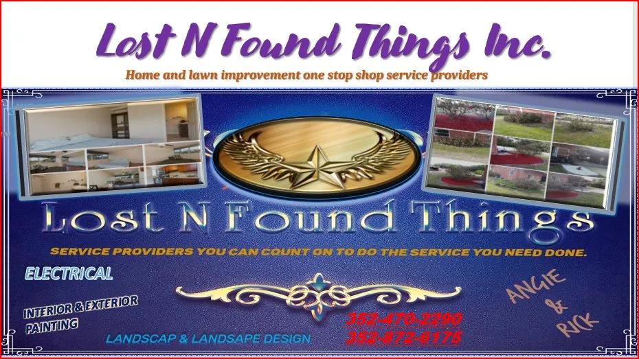 Custom landscaping services experts serving Belleview, FL - Lost N Found Things